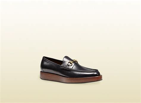 gucci mens shaded pelle piattaforma horsebit mocassino 353.043|gucci outlet livermore.